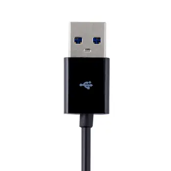 USB Nabíjačka, Dátový Kábel Synchronizácia pre ASUS Eee Pad Tablet Transformer TF101 TF201 Veľkoobchod USB 3.0, 40pin Data Port. Skladom Black 95 cm