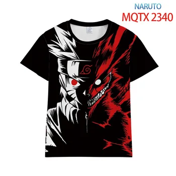 Japonské Anime Naruto 3d Print T Shirt pre Mužov, Ženy, Deti Tričko Tee Top Oblečenie Oblečenie Chlapec Dievča Teen Akatsuki Itachi Uchiha
