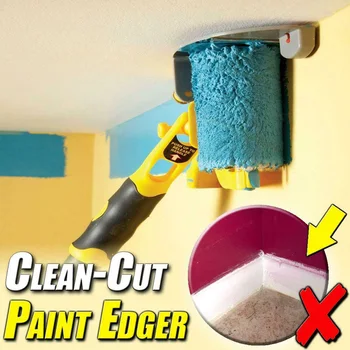 Clean-Cut Farba Edger rotačná Kefa Bezpečný Nástroj pre Domáce Prenosné Izba Steny Stropy SP99