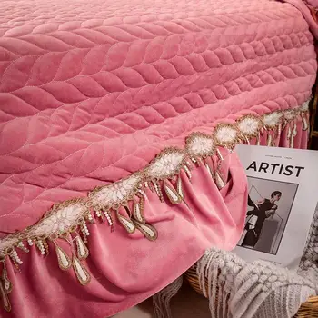 Blue Black Pink Fleece Deka prehoz cez posteľ Posteľ šíriť Posteľ kryt obliečky na Vankúše Matrac Kryt Deka colchas para cama couvre lit