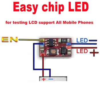 5pcxs/veľa Oityn Jednoduchý čip LED pre testovanie LCD displej pre iPhone pre Samsung pre Huawei pre Xiao Všetky Mobilné Telefóny