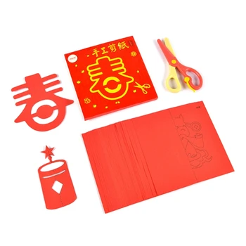 Čínske Umenie Čínskej Remeslá: Čínske Tradičné Ručné rezanie Papiera-kusy: 40 Čínsky Sľubný Vzory Môžu Byť Použité Ako Decorati
