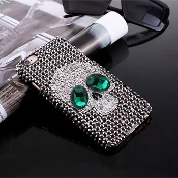 Lebka Kryt Telefónu Redmi Poznámka 9S 9 8T 8 Pro Max Retro Diamond Drahokamu Prípade Redmi 9 9A 9C 8 8A POCO X3 NFC Fashion Dievčatá