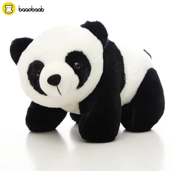 BAAOBAAB 40 50 60 CM Cartoon Veľké Plyšové Panda Vypchaté Zvieratá Hračka Detský Spací Späť Vankúš Roztomilý Vankúš Mäkká Bábika Baby Narodeniny