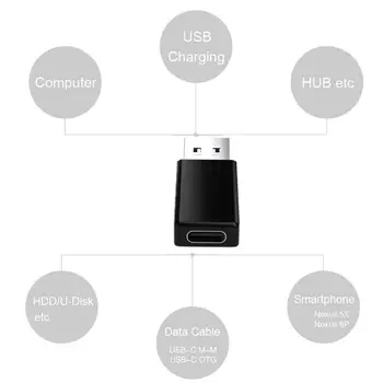 Pomer mužov a Žien Converter Konektora Pre Telefón, Notebook, Prenosné-C, USB 3.0 Adapter