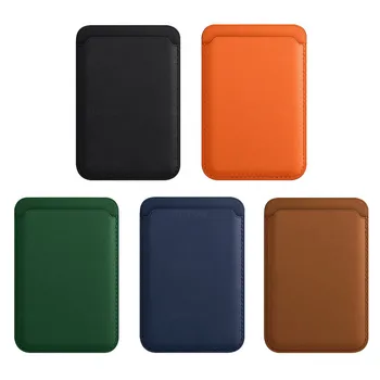 Magnetické Karty Taška Pre iphone12 Módne Peňaženky Karty Držiteľa puzdro Pre iPhone 12 Pro Max 12 Mini Luxusné Kožené Puzdro Kryt