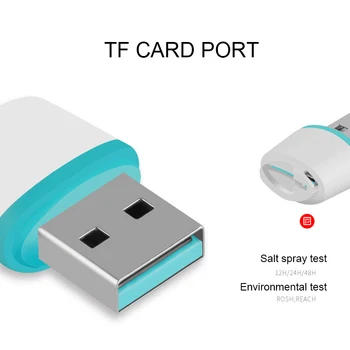 USB Mini Card Reader Pre Micro SD U Diskov Čítačka Kariet TF Karty, Čítačky Pre Počítač