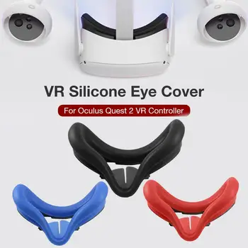 2020 Nové Silikónové Oko Pokrytie Pad Pre Oculus Quest 2 VR Headset Priedušná Anti-pot Svetlo Blokovanie Oko Pokrytie Pre Oculus Quest2