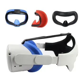 2020 Nové Silikónové Oko Pokrytie Pad Pre Oculus Quest 2 VR Headset Priedušná Anti-pot Svetlo Blokovanie Oko Pokrytie Pre Oculus Quest2