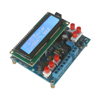LCD Digitálny Kapacita Meter DIY Súprava Multi-tester frequency counter Secohmmeter Frekvencia Meter cymometer Indukčnosti Tester