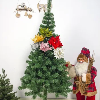 Vianočné Dekorácie Krásne Dekoračné Umelé Kvety Vianočný Strom Dekorácie navidad decoración boże narodzenie