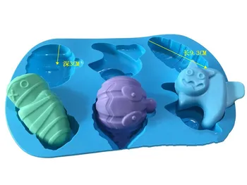 Múmiový Silikónové Torte Čokoláda Mydlo Puding Candy Ice Cookie Biscuit Plesní, Plesne Pan Pečenie,doprava Zdarma