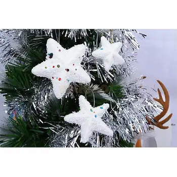 30 Kusov Star Tvar Polystyrénu Styrofoam Pena pre Model Tvorby DIY Vianočné Ozdoby Dekorácie Modelovanie Plavidlá, 5cm