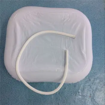 Nafukovacie Šampón Umývadlo pre telesne Postihnutých Starších Prenosné Umývanie Vlasov Povodí Odtoková hadica pokoj na Lôžku Ošetrovateľská Pomoc, Umývadlo