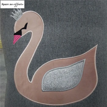 Swan Handričkou Skladacie Geometrie Špinavé Oblečenie Hračky Skladovanie Segmentu Domácnosti Úložný Kôš Špinavé Oblečenie Práčovňa Kôš 40*33 cm