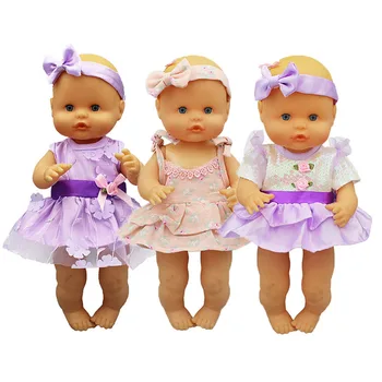 Nové šaty bábiky Oblečenie vhodné 35 cm Nenuco Bábika Nenuco su Hermanita Bábika Príslušenstvo