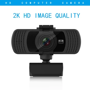 1080P/2K Automatické ostrenie HD Webkamera Vstavaný Mikrofón High-end videokamera Webovú Kameru Pre PC, Notebook, USB Jednotka Zadarmo
