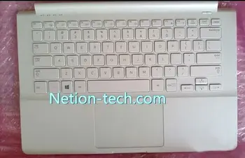 Vysoko kvalitné NOVÝ, Originálny Notebook s rámom klávesnice náhradná pre Samsung 915s3g 905s3g dlaní biela klávesnica US layout