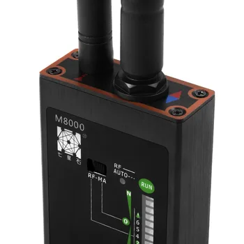 1MHz-12GH Rádio Anti-Spy Detektor FBI GSM RF Signál Auto Tracker Detektory GPS Tracker Finder Bug s Dlhými Magnetická Anténa LED