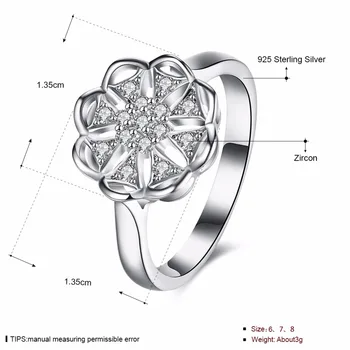 Otogo Transing 2019 nové módne 925 Sterling Silver aníz tvarované krúžok šperky veľkoobchodníci strany s kvetmi najlepšie