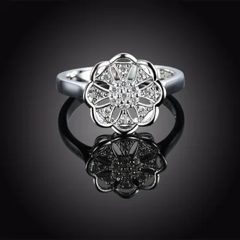 Otogo Transing 2019 nové módne 925 Sterling Silver aníz tvarované krúžok šperky veľkoobchodníci strany s kvetmi najlepšie