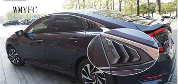 Zadné Trojuholníkové Okno, Spojler Krídlo Výbava Panel Auto-kryty Na HONDA CIVIC Sedan 10. Gen 2016 2017 Šport, Auto-styling