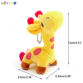 Horúce Deti Žirafa Vážení Mäkké Plyšové Hračky Roztomilé Dieťa Plyšáka Kvality Bábika-TwFi