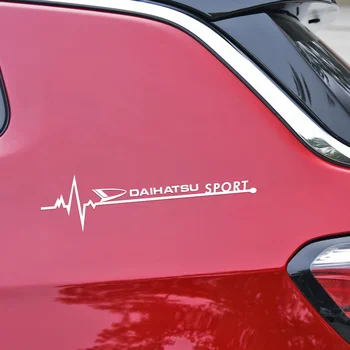2 KS Auto Bočné Okno Dekorácie Reflexné Nálepky na Daihatsu Creative Auto Telo Okno Styling Obtlačky Príslušenstvo
