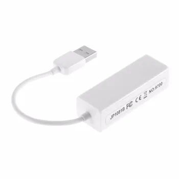 USB 2.0 pre rýchly Ethernet 10/100 RJ45 Sieťový Adaptér LAN Karty Dongle 100Mb Voľného / Drop Shipping