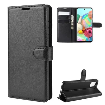 A81 Flip Cover PU Kožené Peňaženky Telefón puzdro Pre Samsung Galaxy Note 10 Lite SM-N770F/DS (Globálnej) Prípady, pre Galaxy M60S