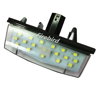2 x LED špz lampa signálne svetlá CE E8 biela, CANBUS bez chýb pôvodnej polohy vozidiel pre Toyota Prius