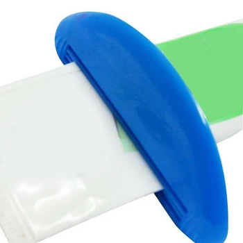 6Pcs Plastové Rúrky Odšťavovače Zubnej Pasty Trubice Cleanser Kozmetika Vytláčacie Svorky pre zubná pasta Masť Make-up Automat
