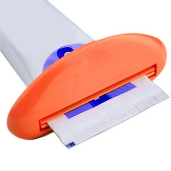 6Pcs Plastové Rúrky Odšťavovače Zubnej Pasty Trubice Cleanser Kozmetika Vytláčacie Svorky pre zubná pasta Masť Make-up Automat