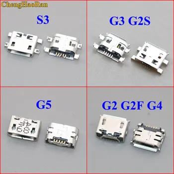 ChengHaoRan 1PCS Pre Uåÿ S3 G2 G3 G4 G5 G2S G2F USB, Micro USB Nabíjací Port Konektor Plug Univerzálny Roh nohy 7.2 mm DIP