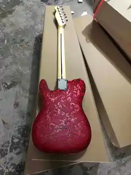Materiál telesa krásne vzorované elektrická gitara série guitar sladký zvuk TELE štýl Prehrávač