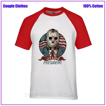 Jason Pre Prezident hip hop móda Mužov tričko tričko tričko hombre oblečenie dropshipping deň otcov dar, bavlna