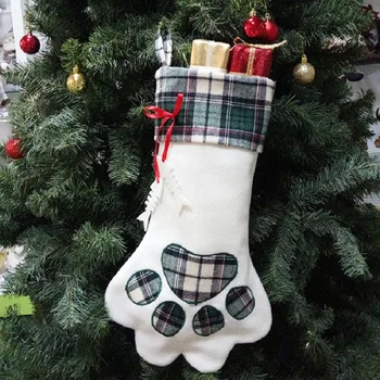 Vianočné Ponožky Santa Claus Jednorožec Cartoon Candy Pančuchy Taška Vianočný Stromček Prívesok Vianočné Ponožky, Darček Taška Dekor Dodávky