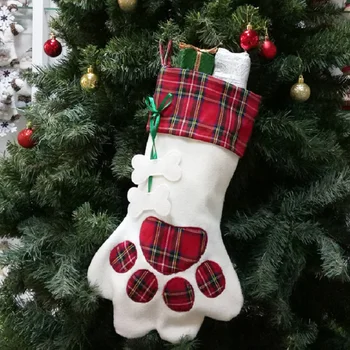 Vianočné Ponožky Santa Claus Jednorožec Cartoon Candy Pančuchy Taška Vianočný Stromček Prívesok Vianočné Ponožky, Darček Taška Dekor Dodávky