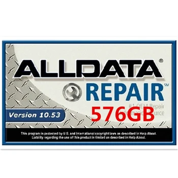 2020 Najnovšie Car Repair Alldata Softvér V10.53 softvér Mit//chell OD5 usb 3.0 pevného disku všetky údaje DHL zadarmo doprava