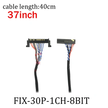 FI-E30S-1ch 8bitová 30pin lvds kábel čierny blok lvds kábel pre 37inch