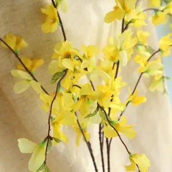 Umelý Kvet Spring Flower, Ktorí Chcú Kvet Tanec Orchidey Pre Svadobné Party Domov, Kvetinové Dekorácie Na Stenu Fotogaléria