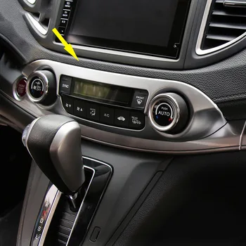 Na Honda CRV CR-V 2012-2016 Príslušenstvo Výška Zápas stredovej Konzoly Prepnúť Tlačidlo Krytu, klimatizácia, Zásuvky Prieduch Zahŕňa