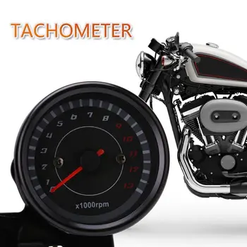 Motocykel LED Podsvietenie počítadlo kilometrov & Tachometer Rýchlomer Rozchod Univerzálne Motocyklové Motocross Príslušenstvo počítadlo kilometrov