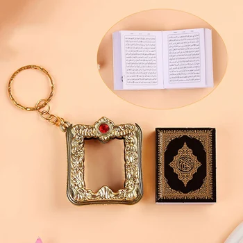 Ark Korán, Knihy Čítať Skutočný Papier Keychain Muslim1PC Islamskej Populárne Náboženské Prívesok Na Vysokú Kvalitu Mini Prívesok Prívesok Na Kľúče 2020