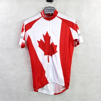 Cyklistické Preteky Šaty, Krátky Rukáv Kanadský Javorový List šport, Cyklistické oblečenie hombre Pánske Cyklistické Dresy Cyklistické Oblečenie na Bicykli
