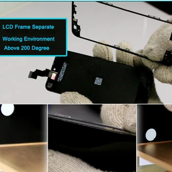 Najnovšie Zadný Kryt Splitter Oddeľovač Stroj pre iPhone X Crack Kryt Odstrániť Oprava LCD Displej Splitter