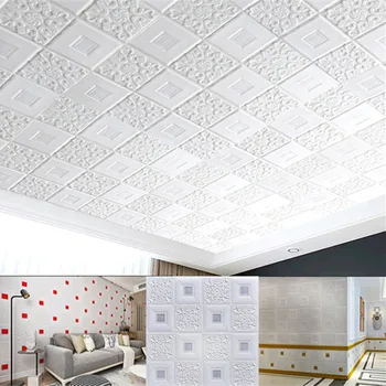 3D Tapety Tehla Samolepky na Stenu Dekor Pena Steny Pokrývajú Steny Nálepka Pre Obývacia Izba DIY Pozadí