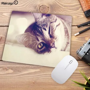 Mairuige Príchodu Cute Cat Gumy Myší Mat PC Počítač, Notebook Herný Podložka pod Myš Hrať Mousepad Jedna Veľkosť 18X22CM Chooce Podporu!
