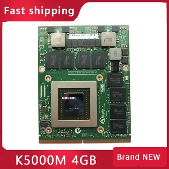 Zbrusu NOVÝ N14E-Q5-A2 K5000M k 5000m 4GB GDDR5 MXM 3.0 Video Grafická karta Pre HP ZBOOK 17 G2 M6700 test