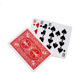 Karty Ilúzie Magic Trcks Poker Hrať Karty Magia Trik, Hračky pre Deti, Ľahko zblízka Zábava Magie